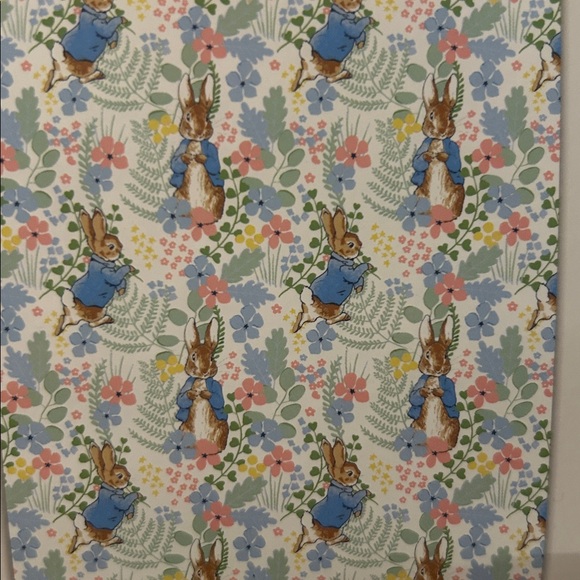 Peter Rabbit Blue and Brown 60X70 Oversized Throw - Picture 3 of 10
